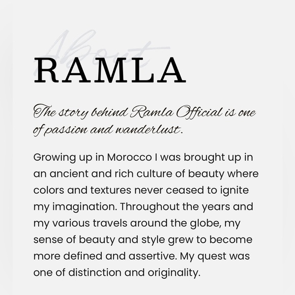 Ramla Zeina Bag. NWOT